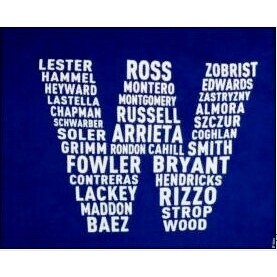 W Flag World Series Fly The W Wrigley Field Kris Bryant Banner