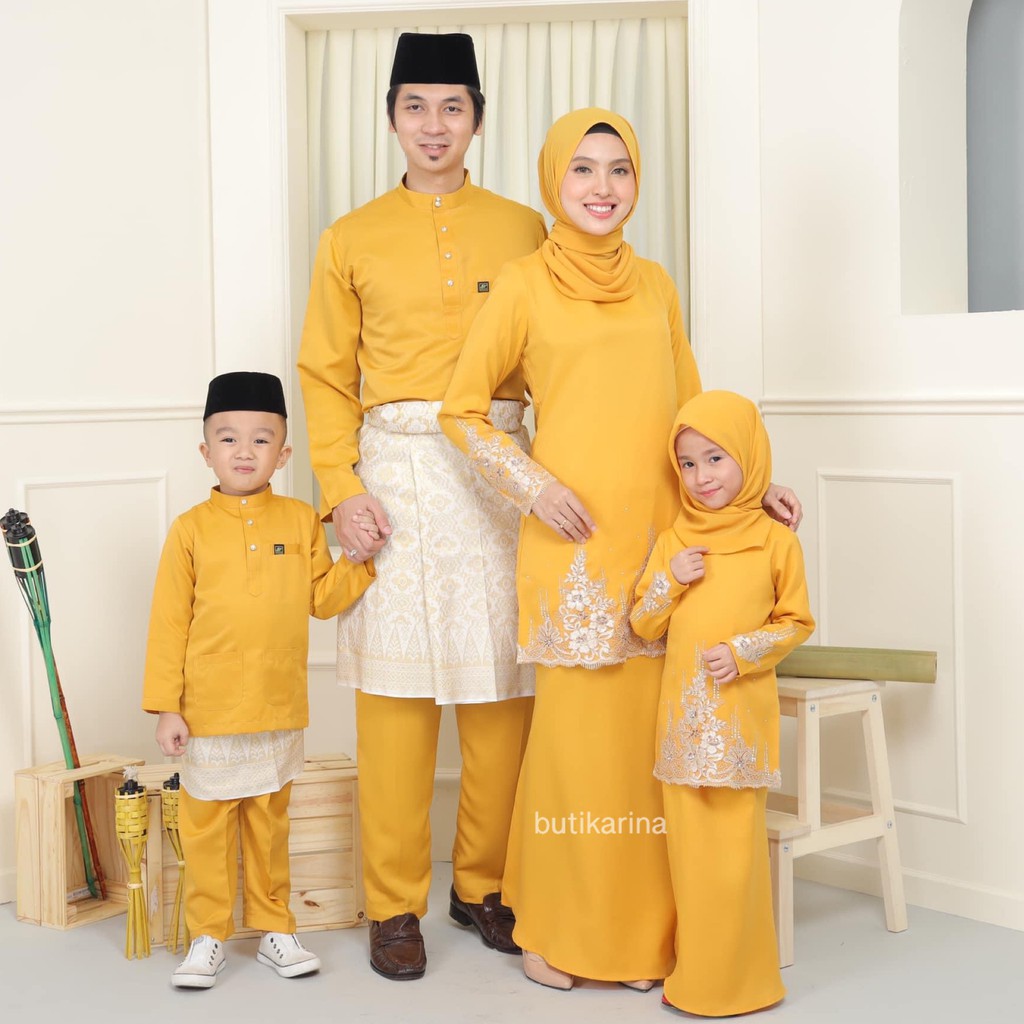 Baju raya mustard