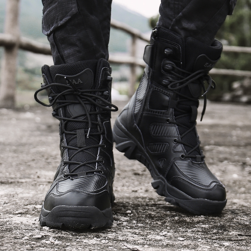 mens army boots