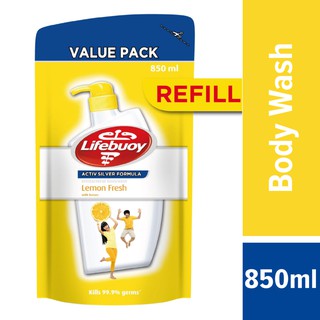 LIFEBOUY Body Wash Shower Gel REFILL PACK 850ml | Shopee Malaysia