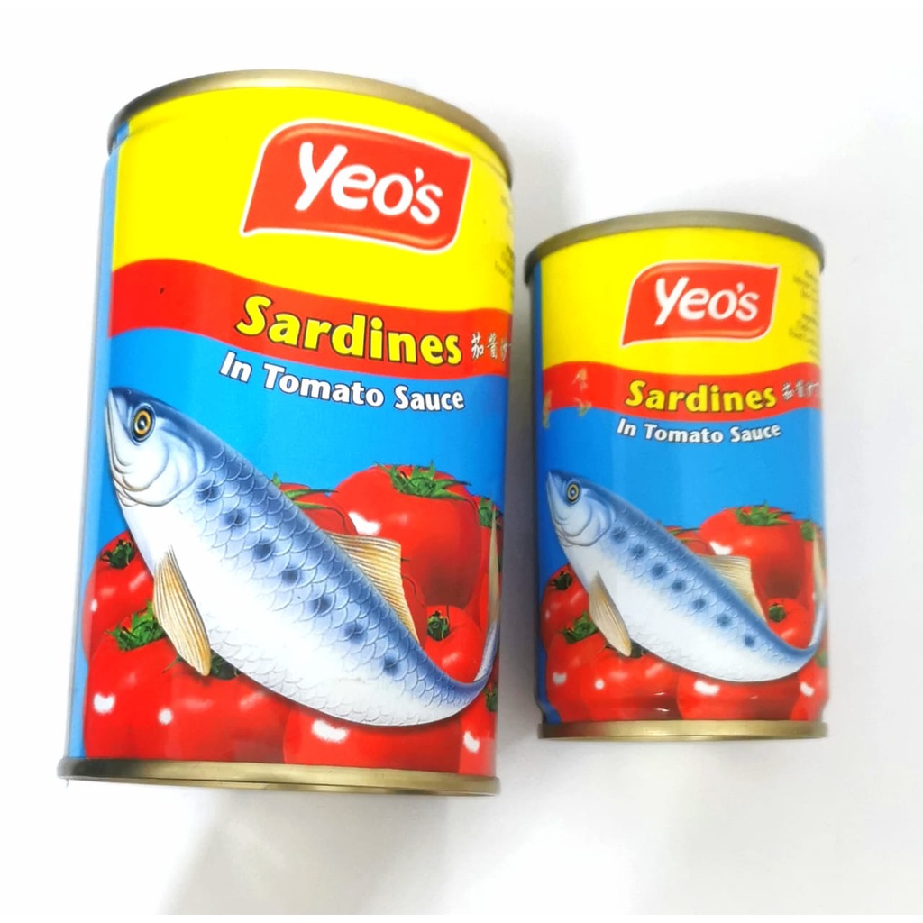 Yeo's Sardines Tomato Sauce425g Shopee Malaysia