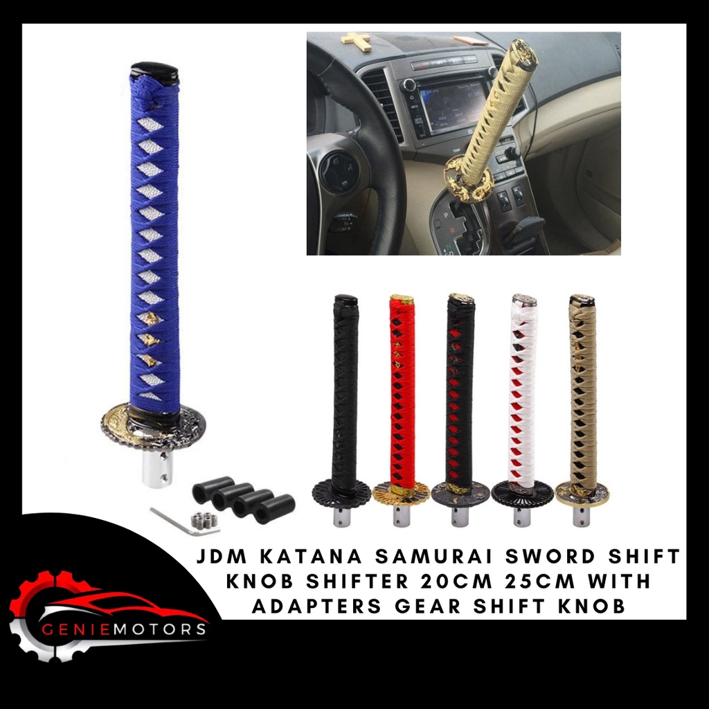 Universal JDM Katana Samurai Sword Shift Knob Shifter 20CM 25CM With