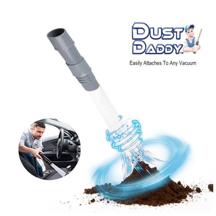 Dust Daddy Brush Cleaner Dirt Remover Portable Universal Vacuum