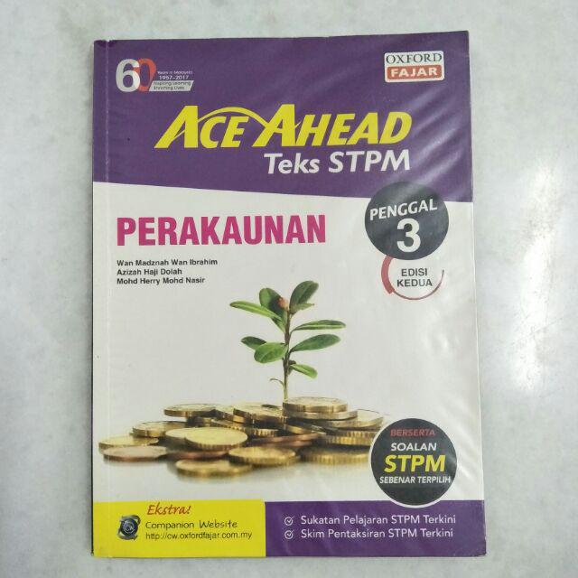 Ace Ahead Teks Stpm Perakaunan Penggal 3 Shopee Malaysia