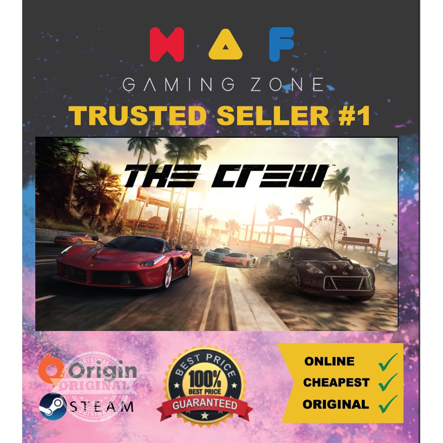 Original Online The Crew Uplay Pc Free Games Inside Instant Delivery Uplay Platform 100 Original Online Shopee Malaysia