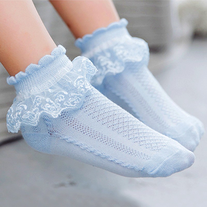 kids lace socks