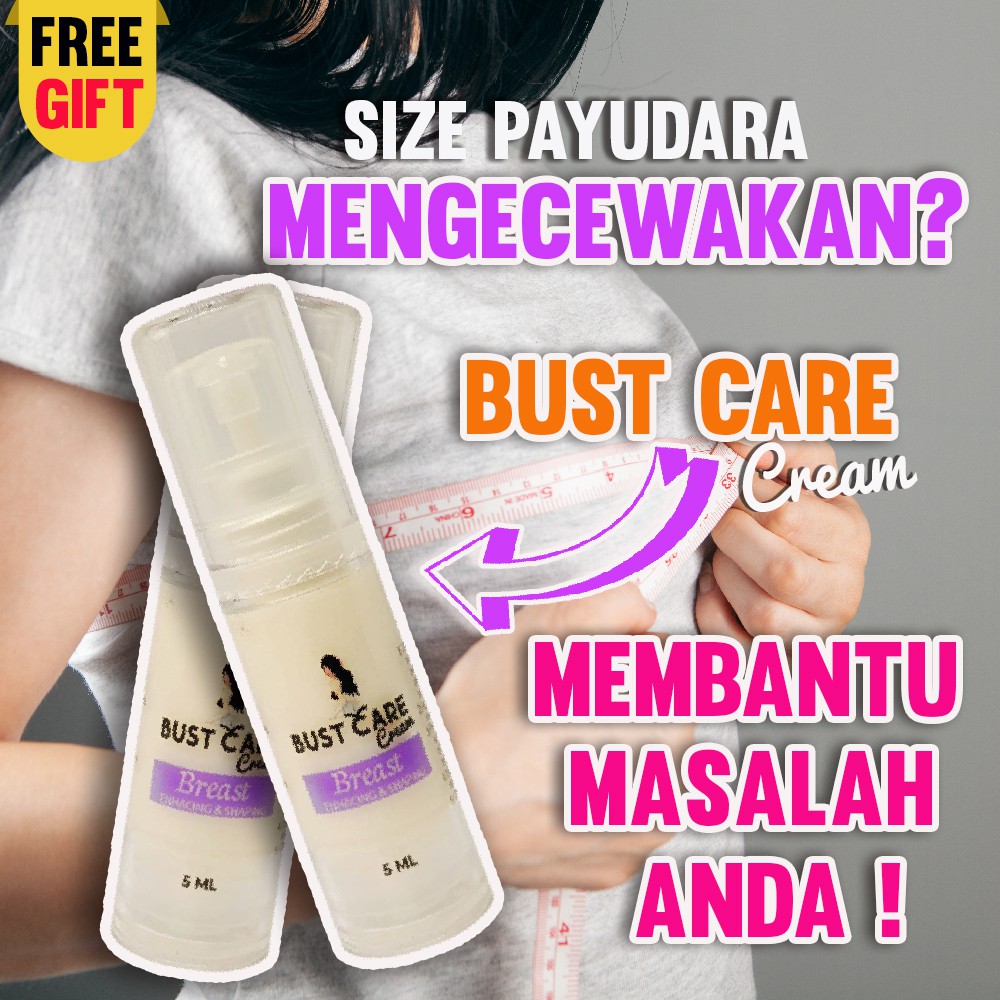 Krim Payudara Bust Care Tegang Besar Gebu Minyak Montok Lulus Kkm Free Gift