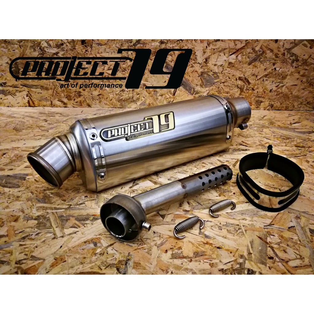 Project79 Muffler Universal Tabung 51mm R15 Rfs150 Y15 Rs150 Lc135 Vf3i Klx150 Crf150 Klx Crf