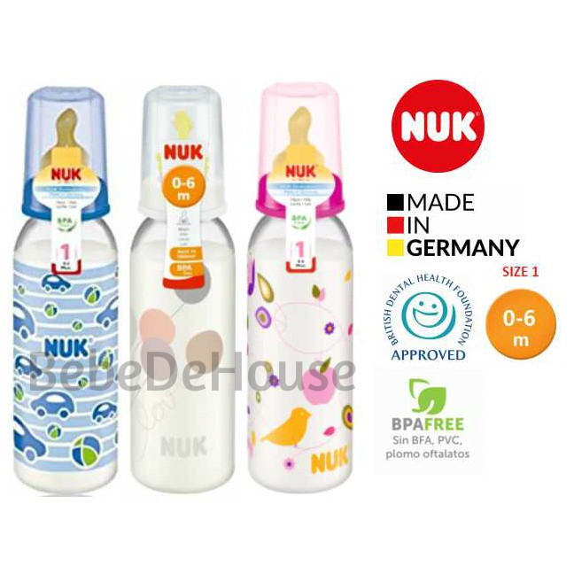 nuk standard neck bottles