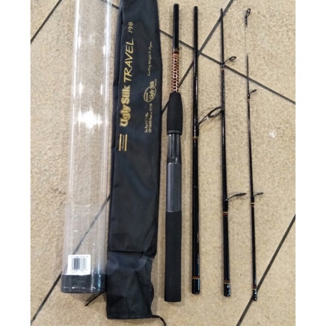 shakespeare ugly stik gx2 travel spinning combo