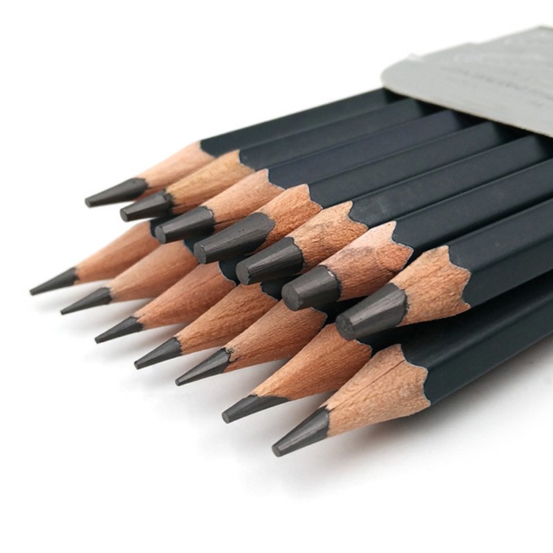 14 Pcs set Professional Sketch Drawing Pencil Set HB 2B 6H 4H 2H 3B 4B 