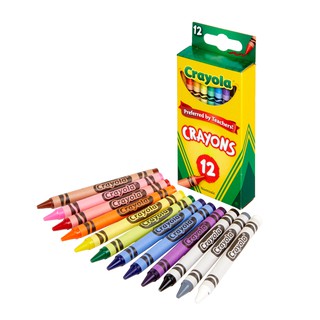 Crayola 12 Color Crayons Nontoxic | Shopee Malaysia