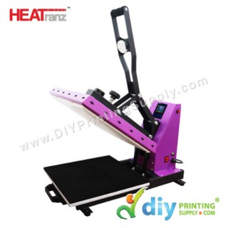 DIYPrintingSupply / HEATranz Flat Heat Press Machine PRO (38 X 38cm) (Semi-Auto Clamshell) [A4] / Print T-shirts & Gifts