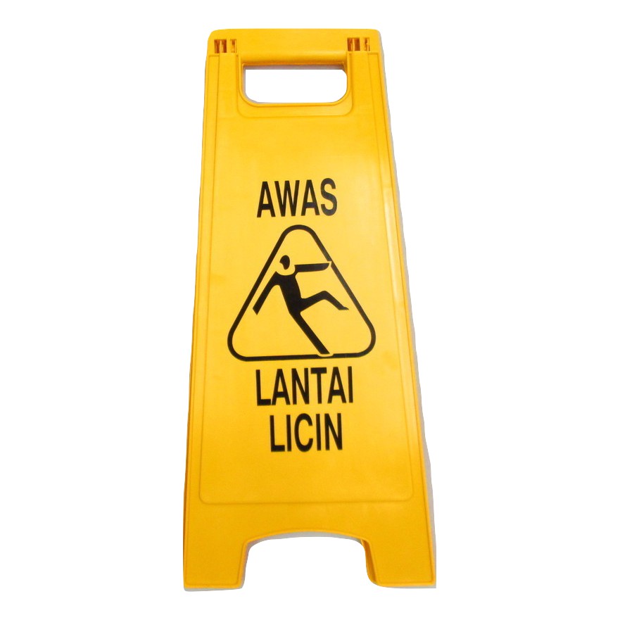 Caution Signage - Awas, Lantai Licin | Shopee Malaysia