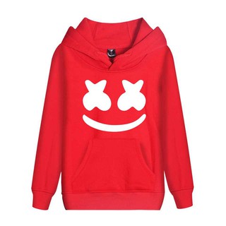 red marshmallow hoodie