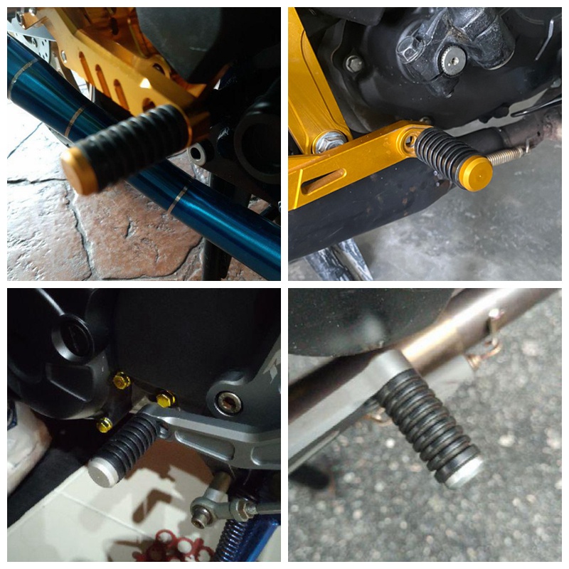 Footrest RAACING GEAR Pedals /CNC Aluminum /Getah Pemijak Brake Gear
