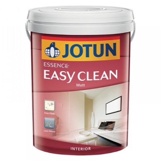 Jotun Easy Clean 20LT White 0001 Matt Finish ( Interior Wall) Shopee