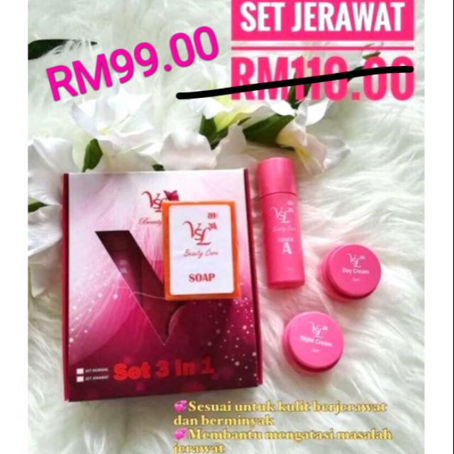 VSL Skin Care Set A (Set Jerawat) | Shopee Malaysia