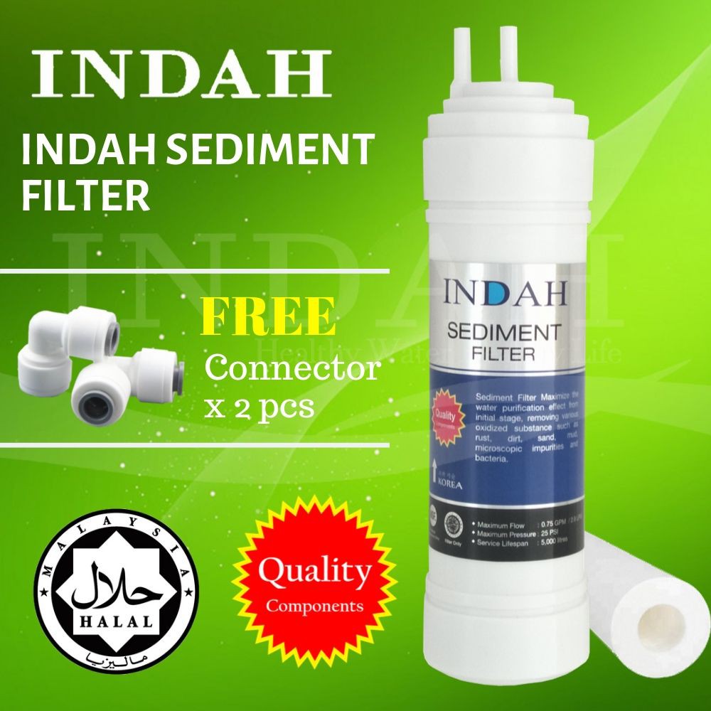 Halal Korea INDAH PP Sediment Replacement Water Filter / Dispenser U