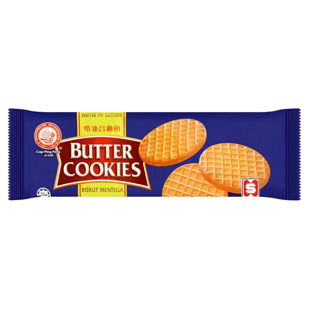 Cap Ping Pong Butter Cookies 85g | Shopee Malaysia