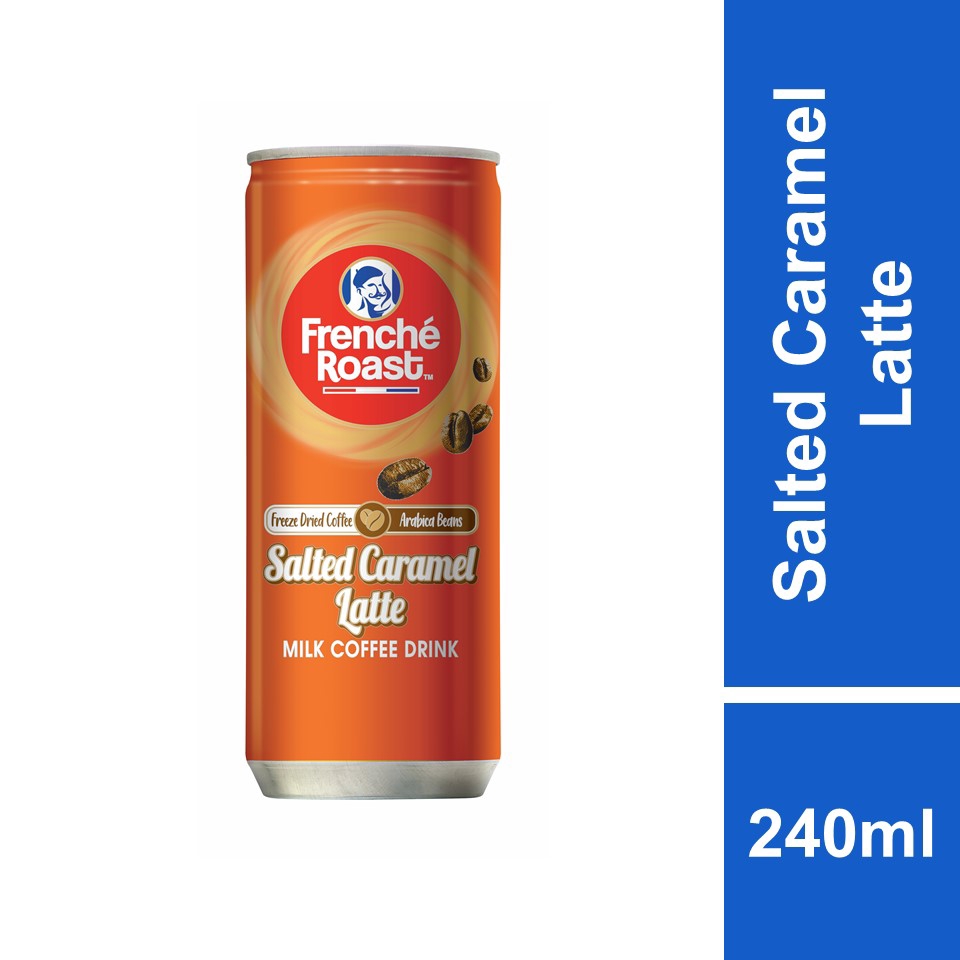 Frenche Roast Salted Caramel Latte Cans Drink Ml Shopee Malaysia