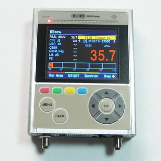 Dr HD 1000 Combo Satellite Meter DVB-T/T2/S/S2 Support ...