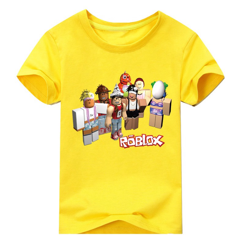 3d T Shirt 2019 Clothing Boy S Girls Summer Short Sleeve Tops Roblox Boy T Shirt Cotton T Shirts In Boys Shopee Malaysia - 2019 2019 new style kids t shirt roblox pattern top boys and girls summer short sleeve t shirt game clothing available in from mumstore 752