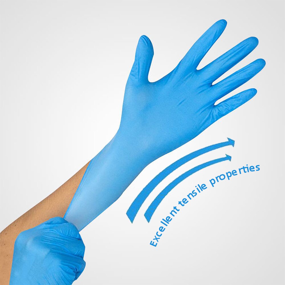 colored nitrile gloves