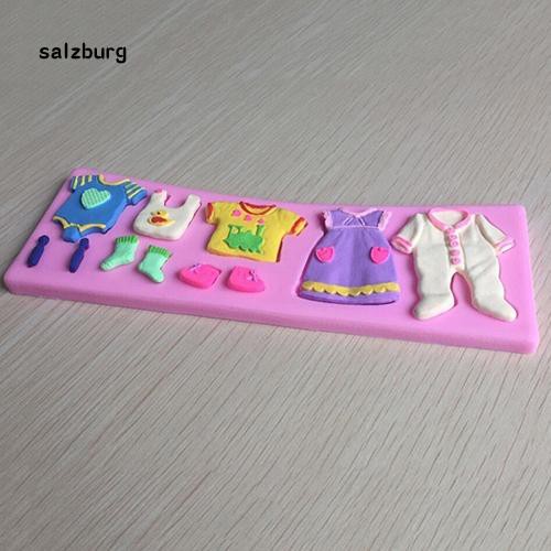 3D Baby Shower Silicone Fondant Mold Cake Chocolate Decorating Baking Mould Tool 