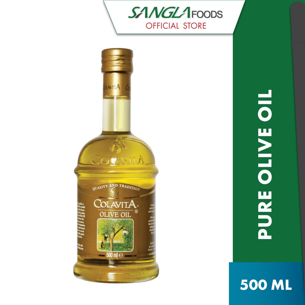 COLAVITA PURE OLIVE OIL (500ML) Halal Certified Shopee Malaysia