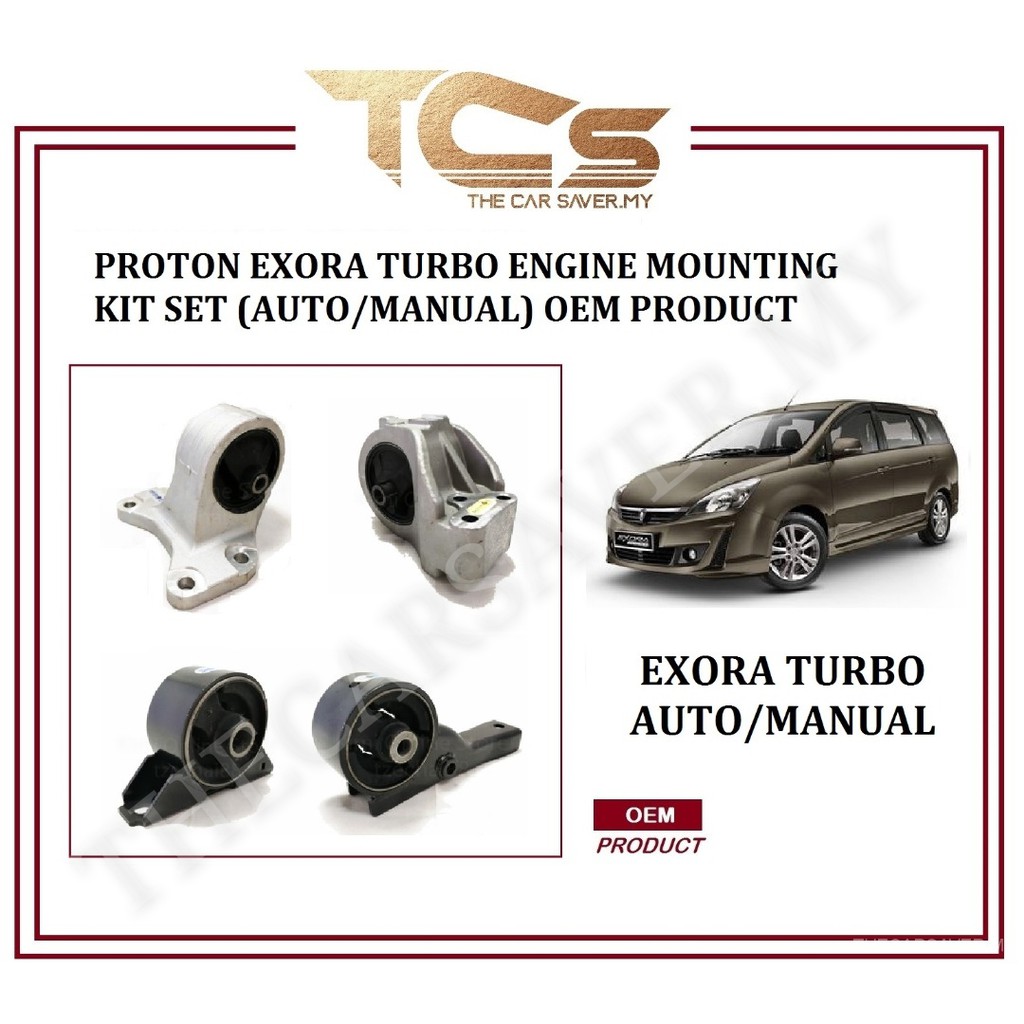 Proton Exora Turbo Engine Mounting Kit Set (Auto/Manual)OEM Product