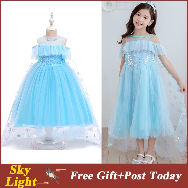frozen dress for birthday girl