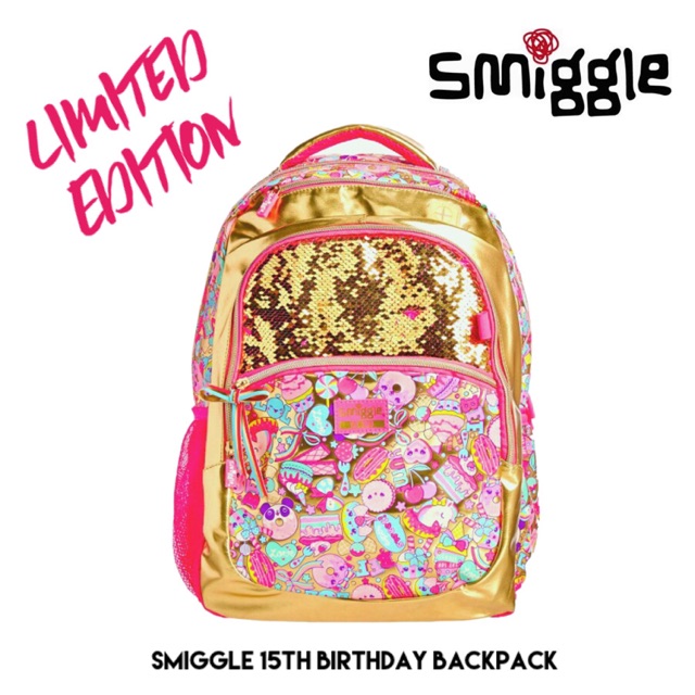 gold smiggle backpack