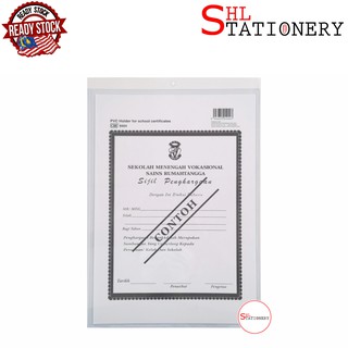 PVC Holder for business Registration Certificates  Shopee Malaysia