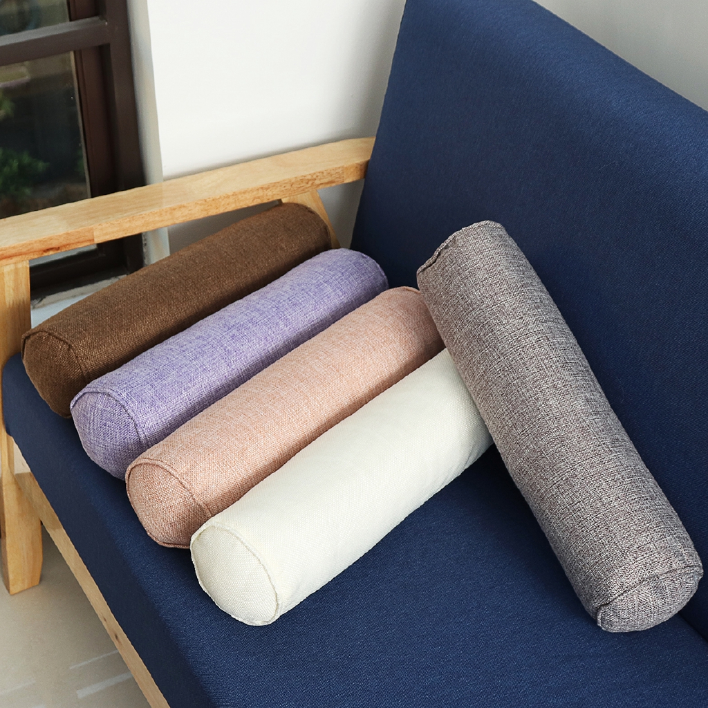 Zo Cotton Mushy Throw Round Long Roll Tube Pillows Rectangular