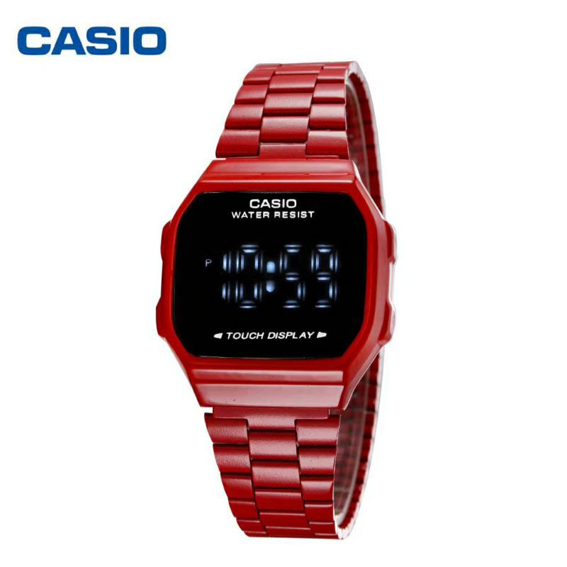 CASIO Retro Classic Unisex Digital Steel Watch A168WA1W