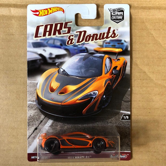 hot wheels cars and donuts mclaren p1