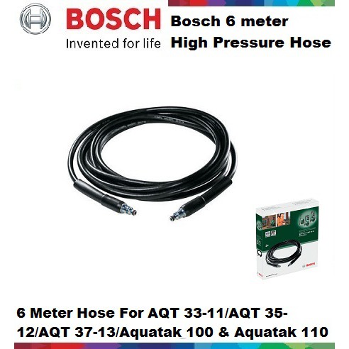 Pressure Washer Hoses 6m Bosch Aqt Pressure Washer Hose Jet Power