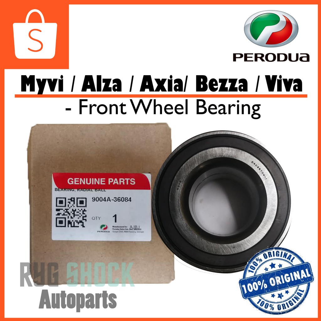 Original Perodua Myvi Lagi Best . Axia . Bezza Front Wheel Bearing