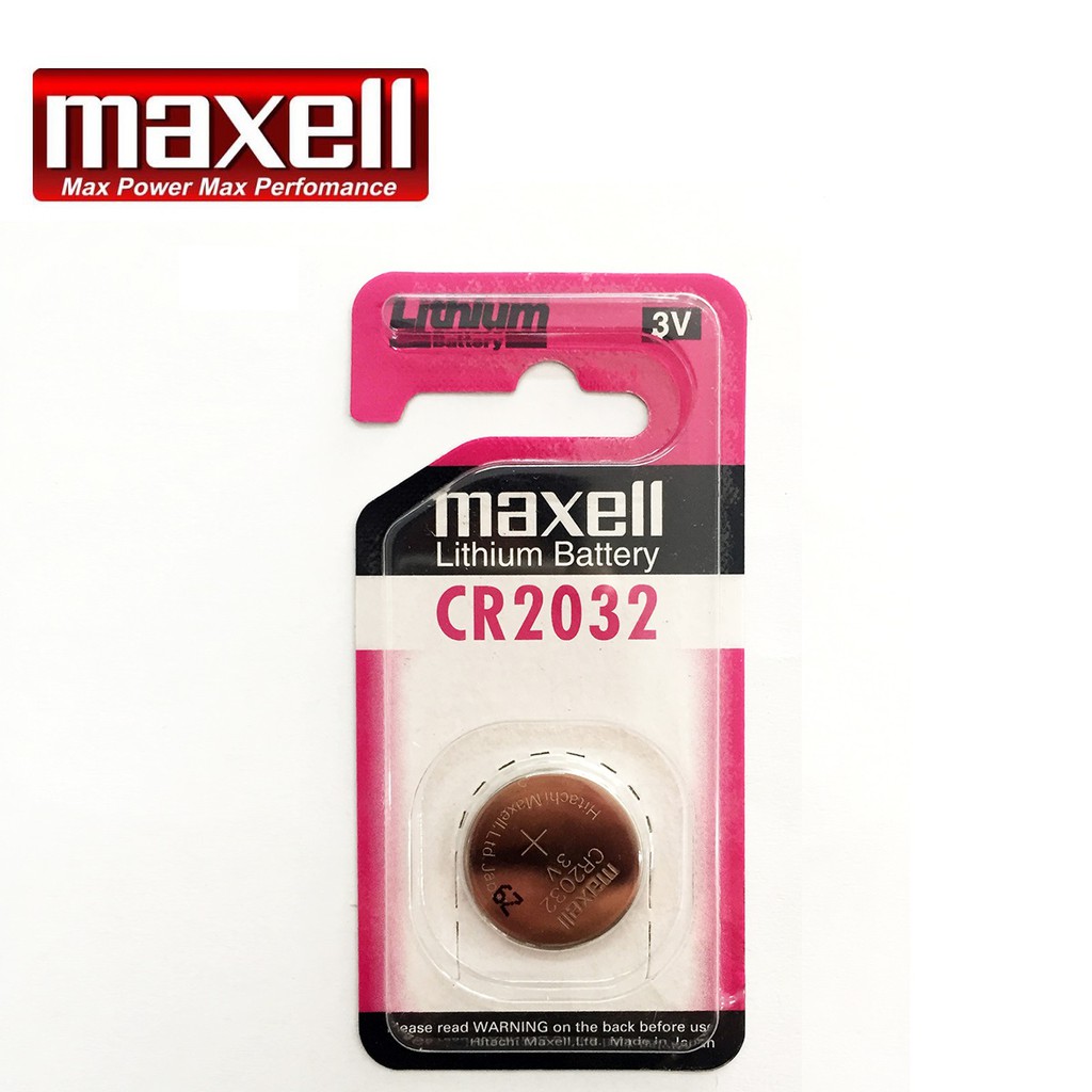 CR2032 GENUINE Maxell Japan Coin Cell Lithium Battery 3V - CR2032/1BS ...