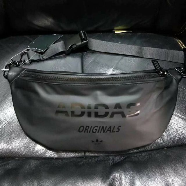 adidas pouch bag black