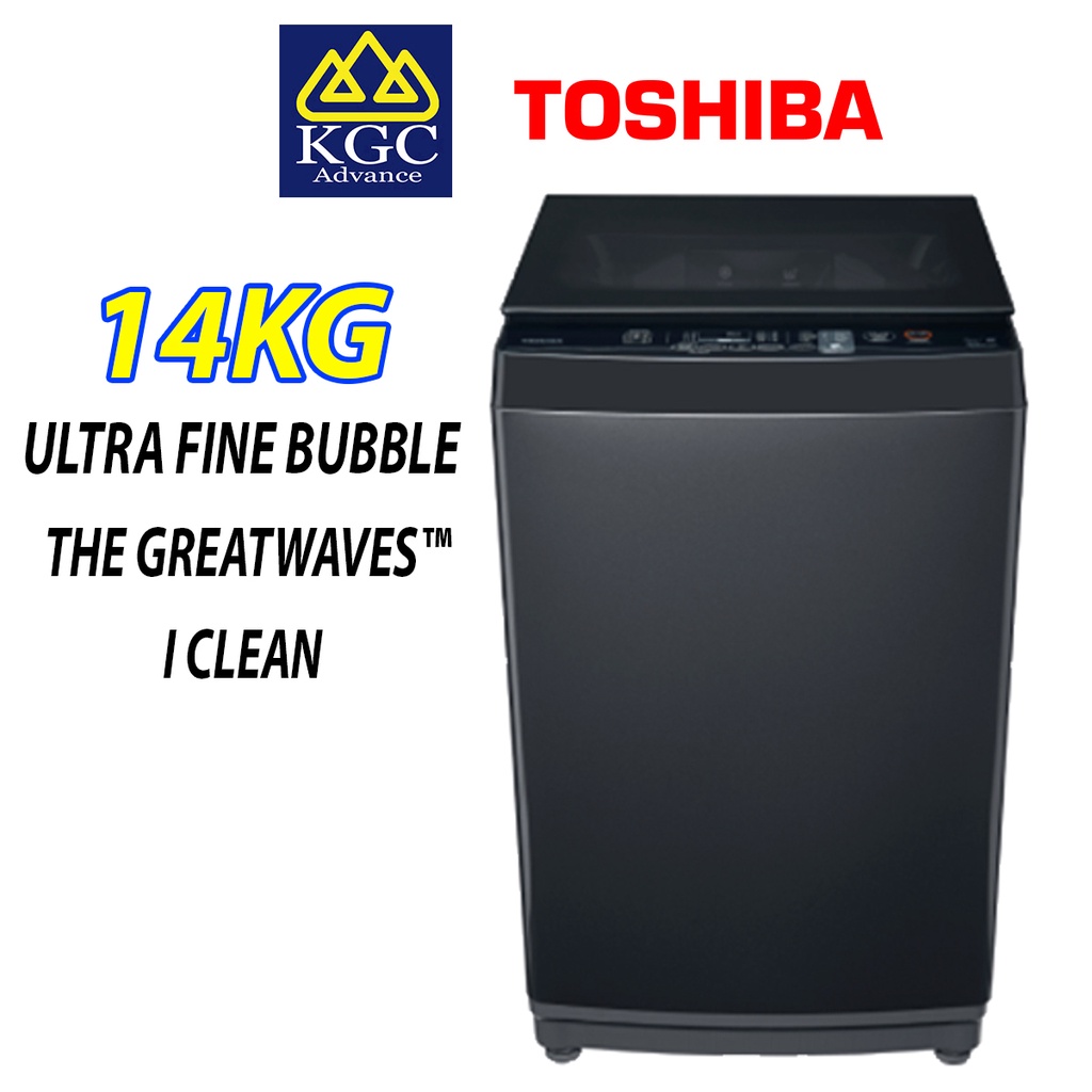 [Free Shipping] Toshiba 14KG Top Load Washer AWDUM1500LM (SG) UFB