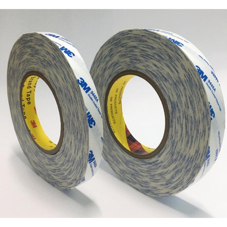 3M 9448A Double Coated Tissue Tape White 50meter Shopee Malaysia
