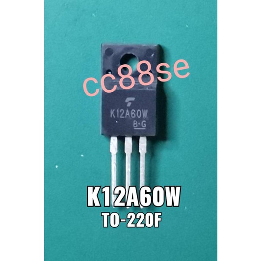 K12A60W K12A60 TK12A60W 12N60 TO-220F N-CHANNEL POWER MOSFET TRANSISTOR ...