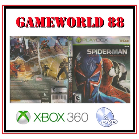 XBOX 360 GAME :Spider-Man Shattered Dimensions | Shopee Malaysia