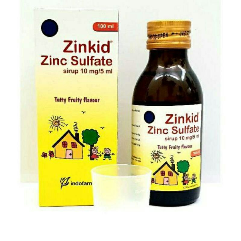 Zinkid 100 ml Syrup Child Diare Medicine Shopee Malaysia