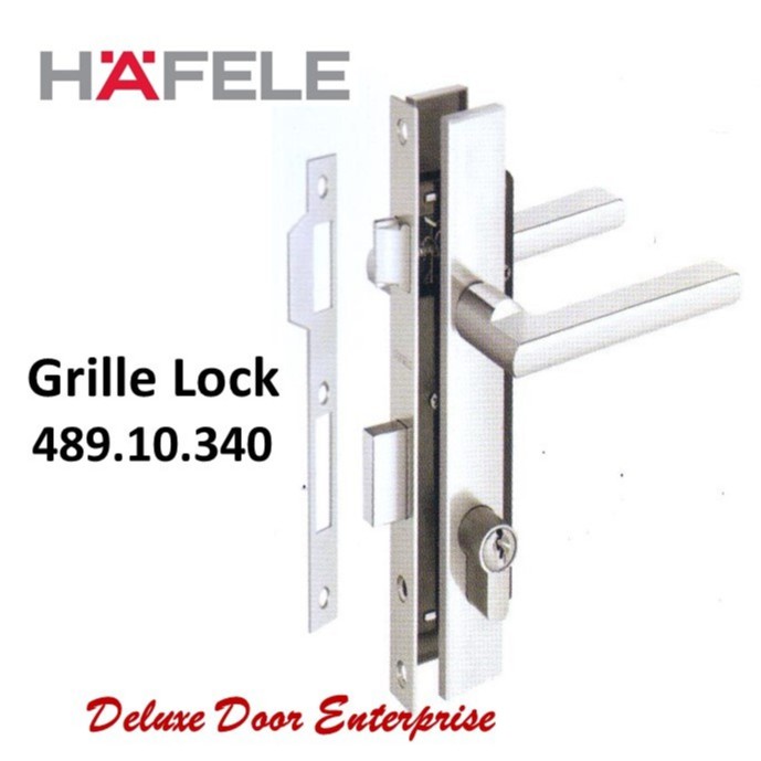 Hafele Grille Lock / Hafele Grill Door Lock 489.10.340 / Armor Grille