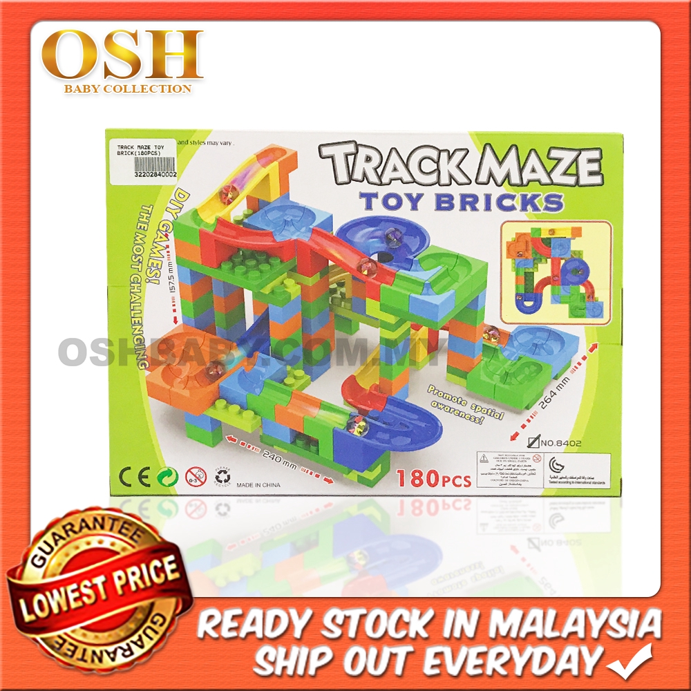 track maze toy bricks