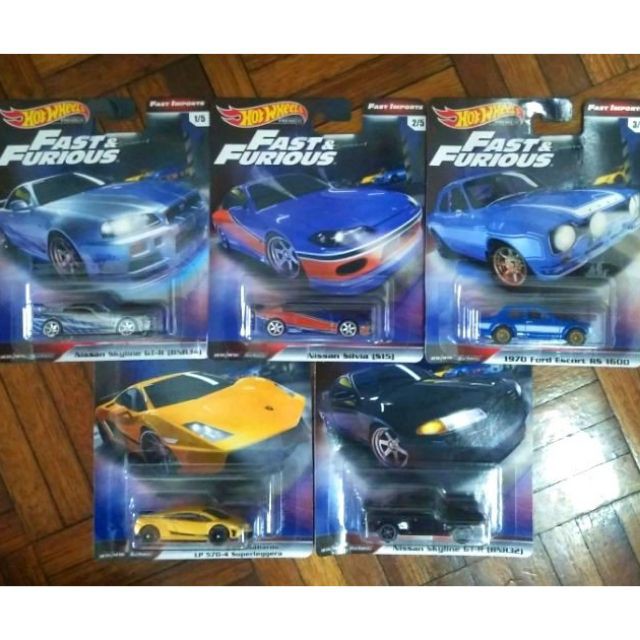 hot wheels fast and furious car culture