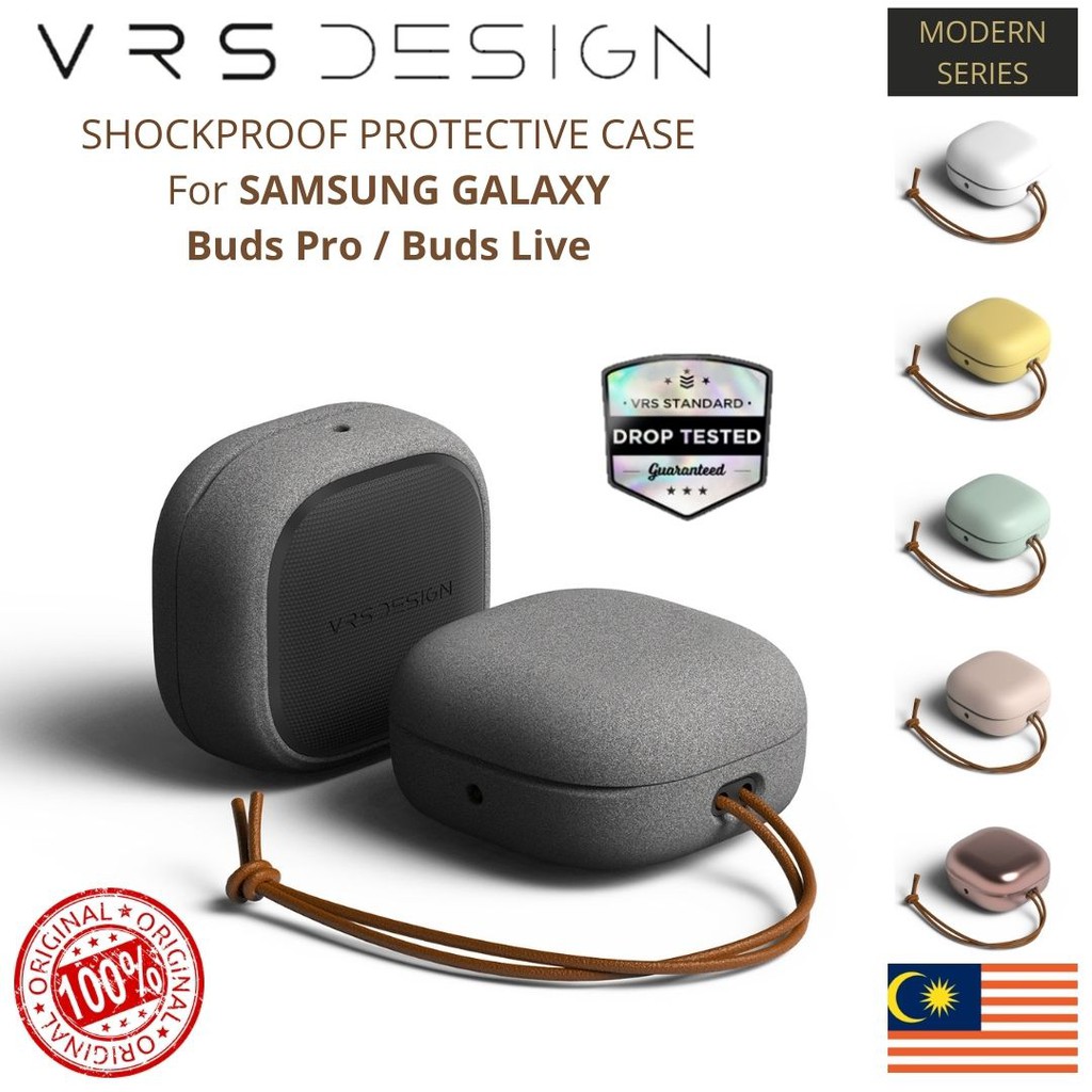 VRS MODERN Samsung Galaxy Buds Live / Pro Case Minimalist PC TPU with